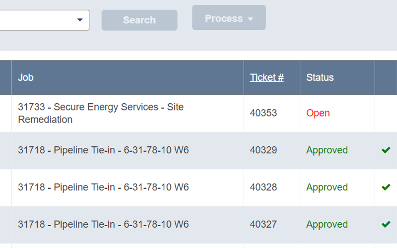 oilfield field ticket software