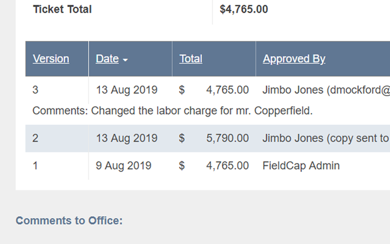 oilfield field ticket software