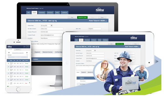 FieldCap: Field Ticket Software | 100% Oilfield Focused